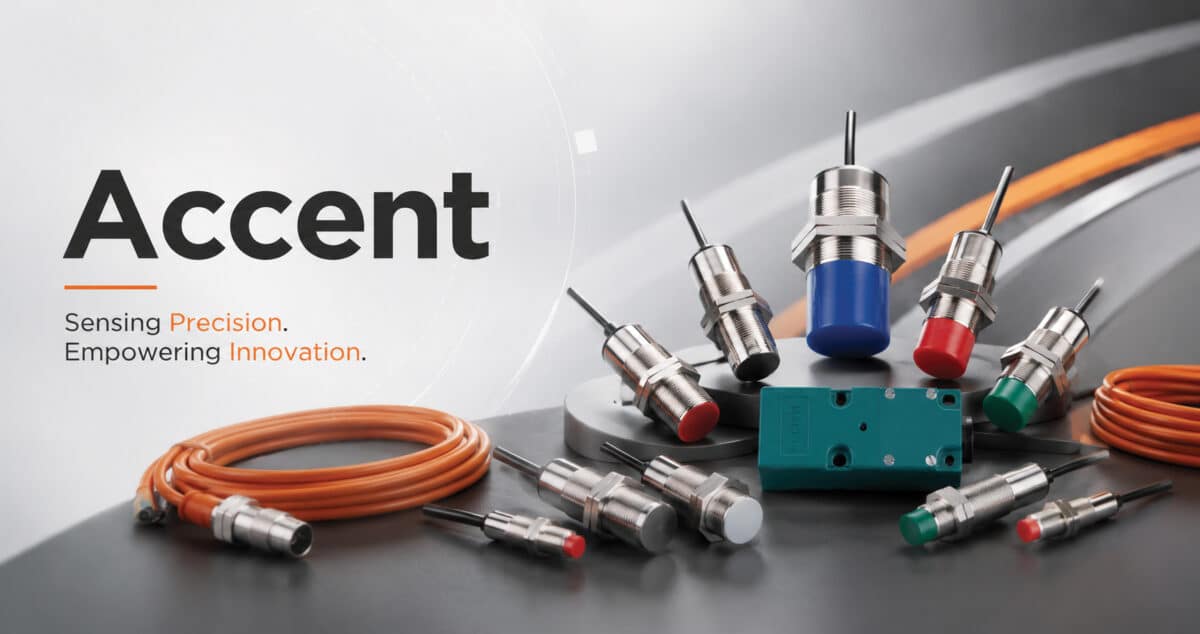 Contelec rotary position sensors, distributed by Accent Controls in India and SAARC