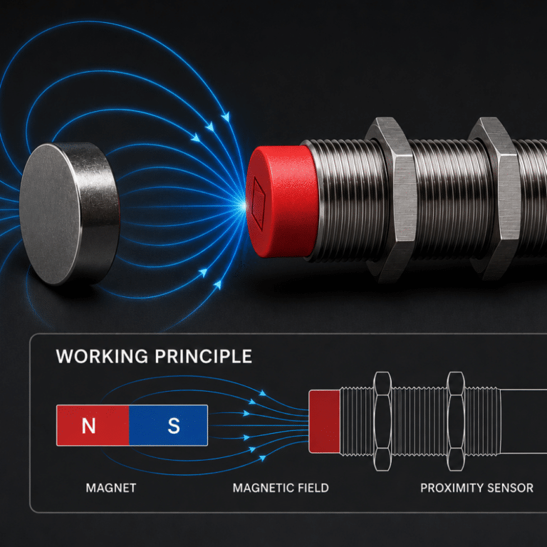 Accent magnetic proximity switch, M12 housing
